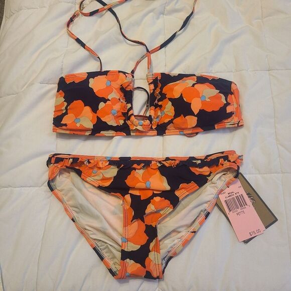 Juicy Couture NWT Floral bikini SP - Picture 1 of 9